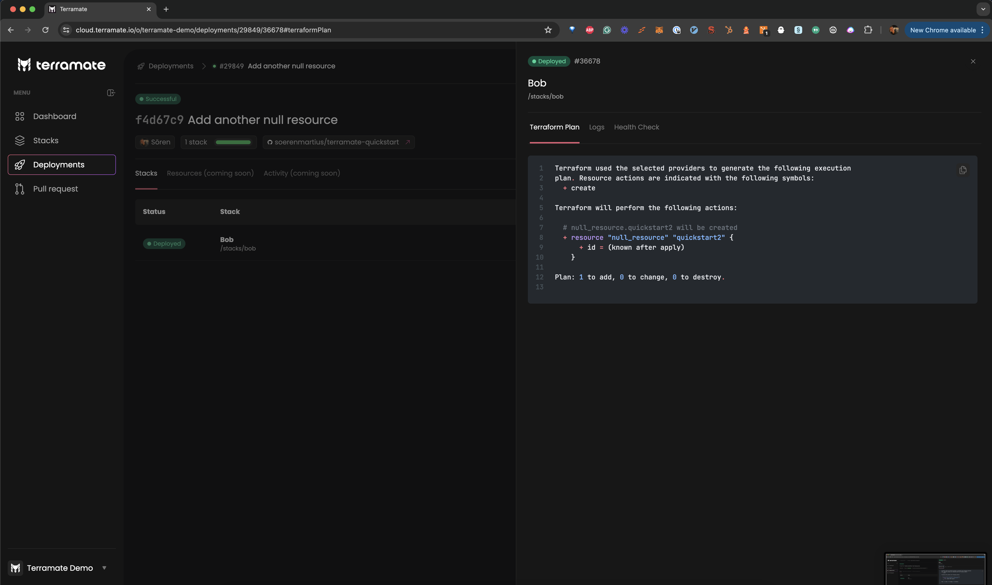 Terramate Cloud Deployment